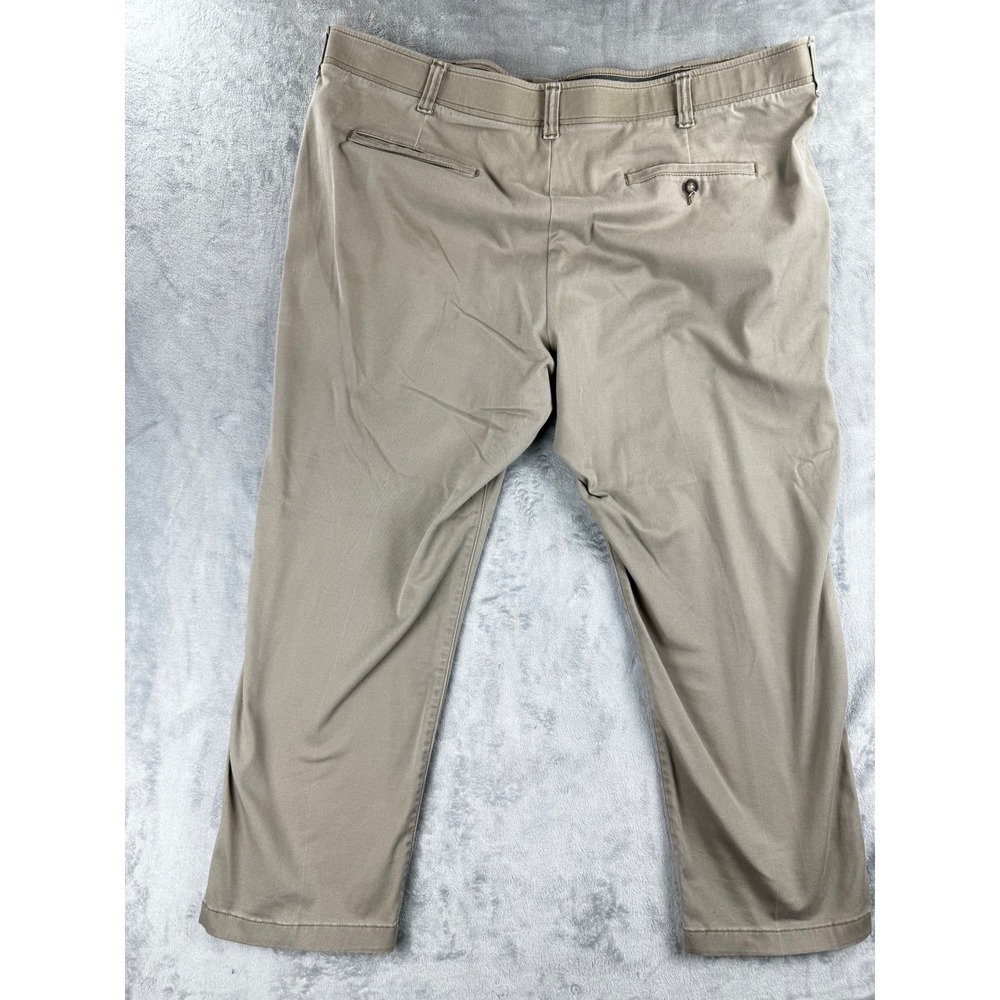 Lee Mens 46x30 Extreme Comfort Relaxed Fit Khaki Stretch Chino Pants